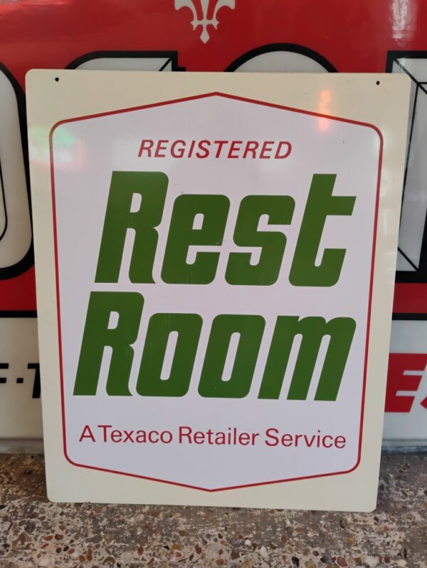 Registered Restroom Sign