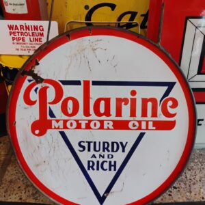 Polarine Motor Oil Sign