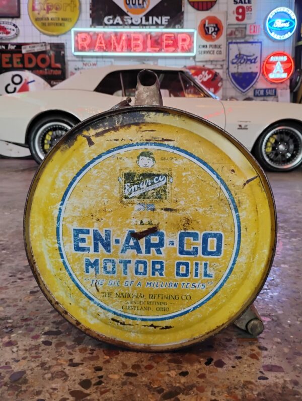En-Ar-Co Motor Oil Can