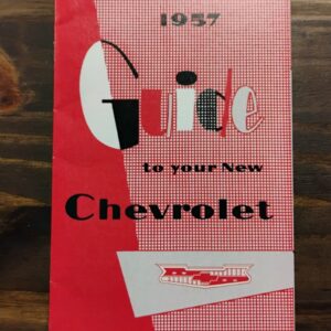 1957 Chevrolet Owners Manual