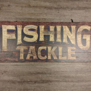 Fishing Tackle Sign