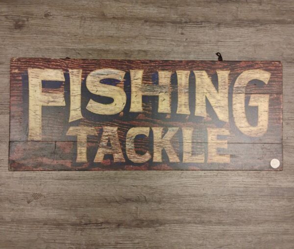 Fishing Tackle Sign