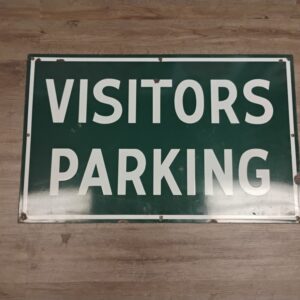 Visitors Parking Sign