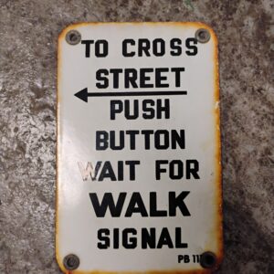 Stop Walk Sign