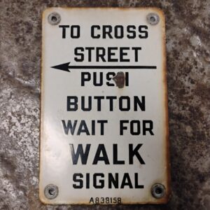 Stop Walk Sign