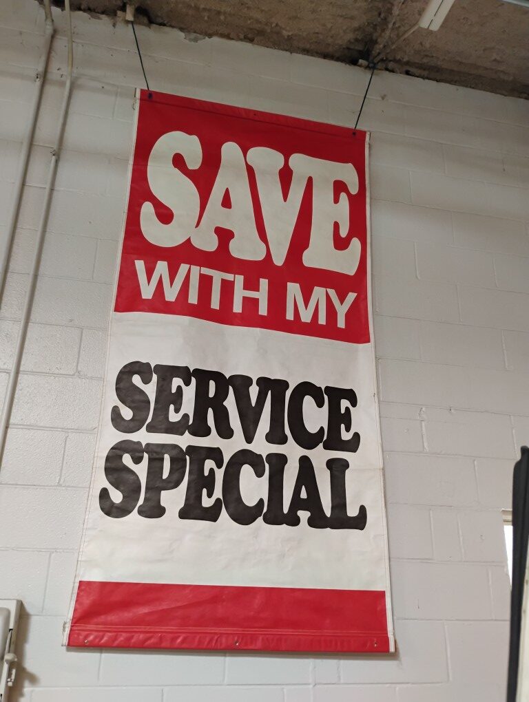 Service Special Banner