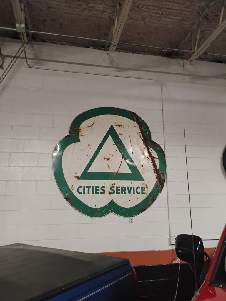Cities Service Sign