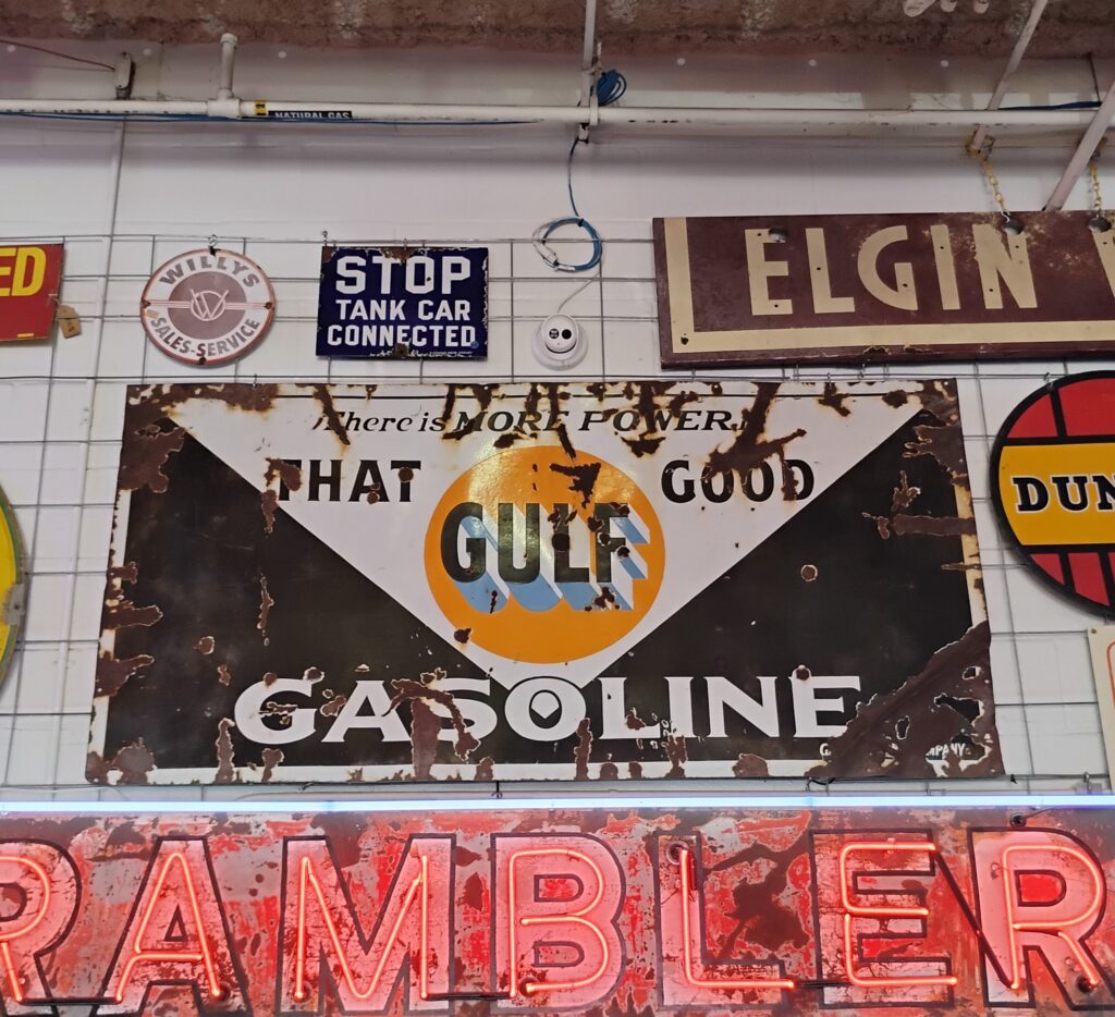 That Good Gulf Gasoline Sign