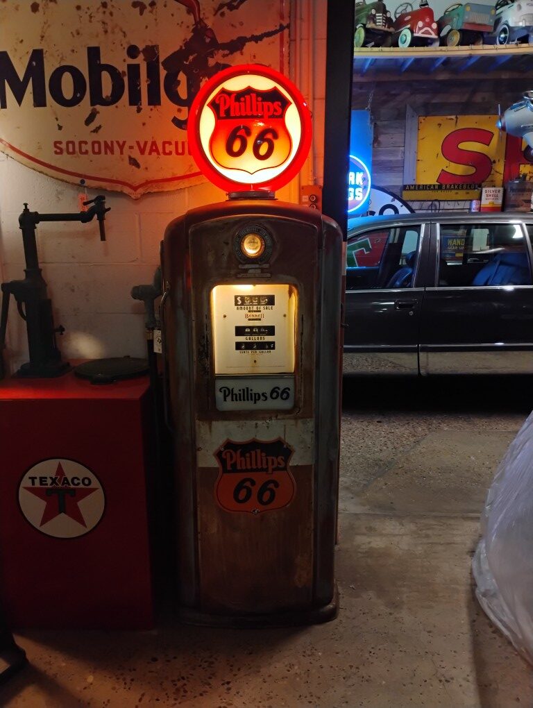 Phillips 66 Gas Pump