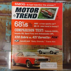 March 1968 Motor Trend Magazine