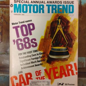 February 1968 Motor Trend Magazine