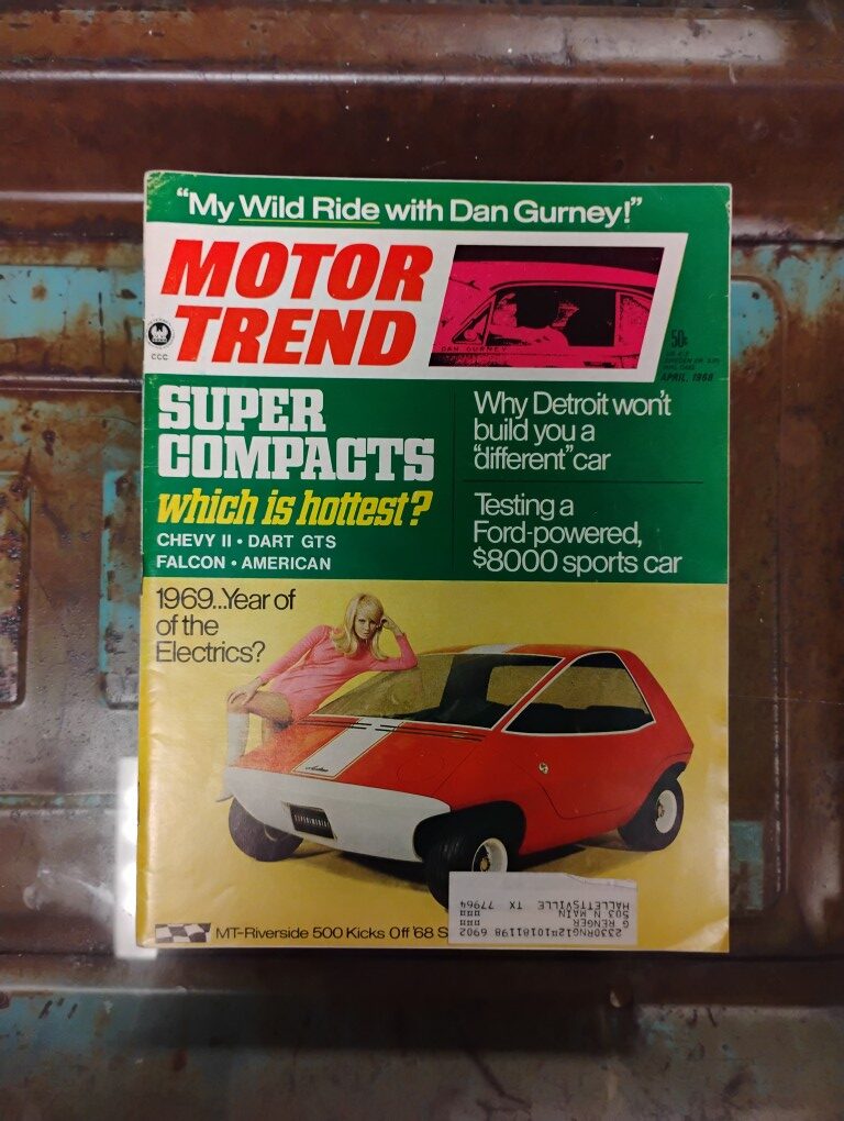 April 1968 Motor Trend Magazine