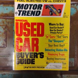 June 1968 Motor Trend Magazine