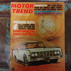 April 1964 Motor Trend Magazine