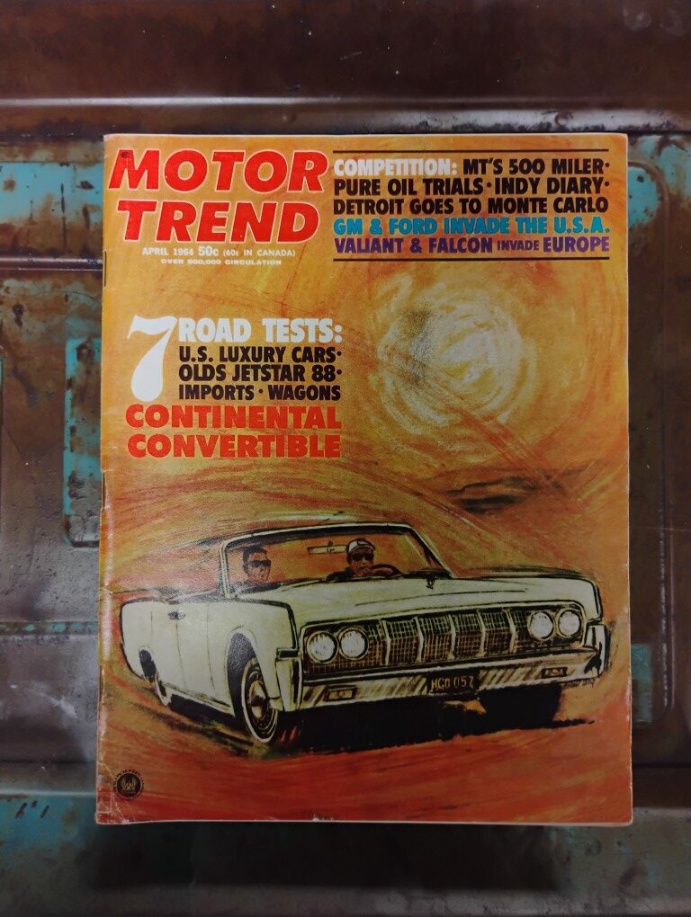 April 1964 Motor Trend Magazine