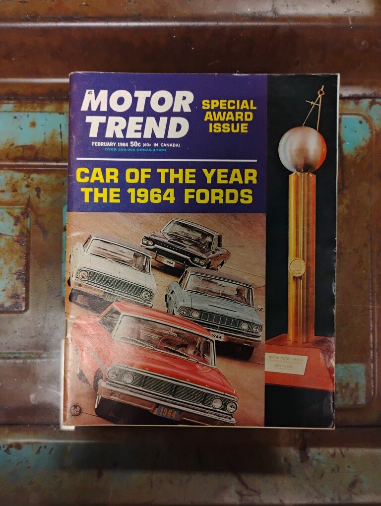 February 1964 Motor Trend Magazine