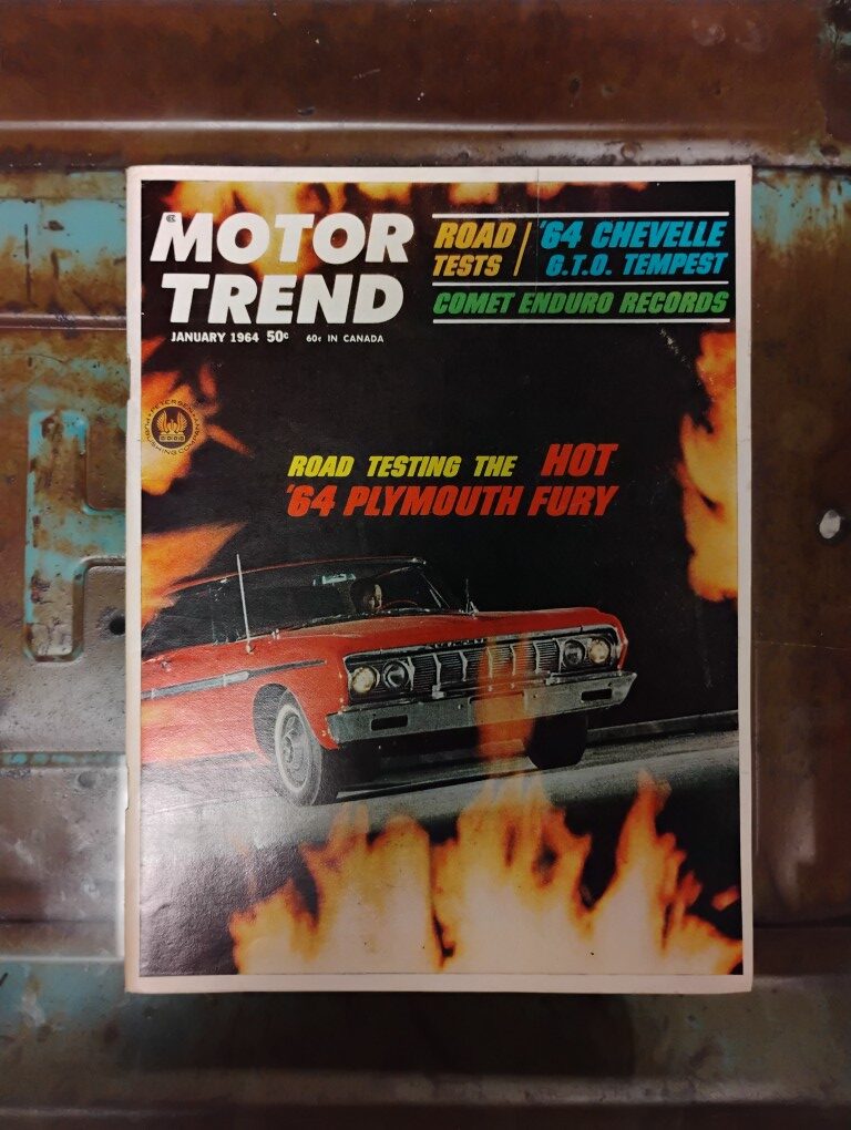 January 1964 Motor Trend Magazine
