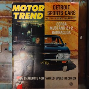 January 1965 Motor Trend Magazine