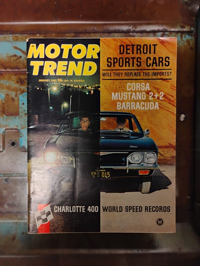 January 1965 Motor Trend Magazine