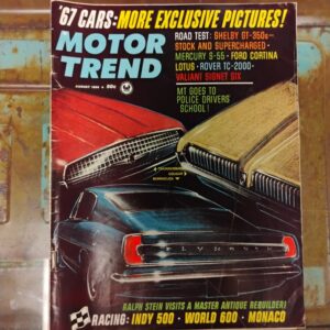 August 1966 Motor Trend Magazine