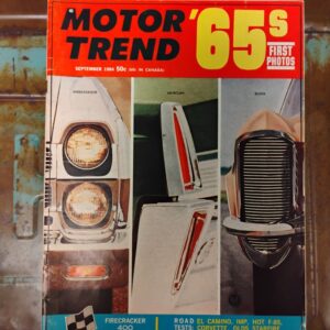 October 1964 Motor Trend Magazine