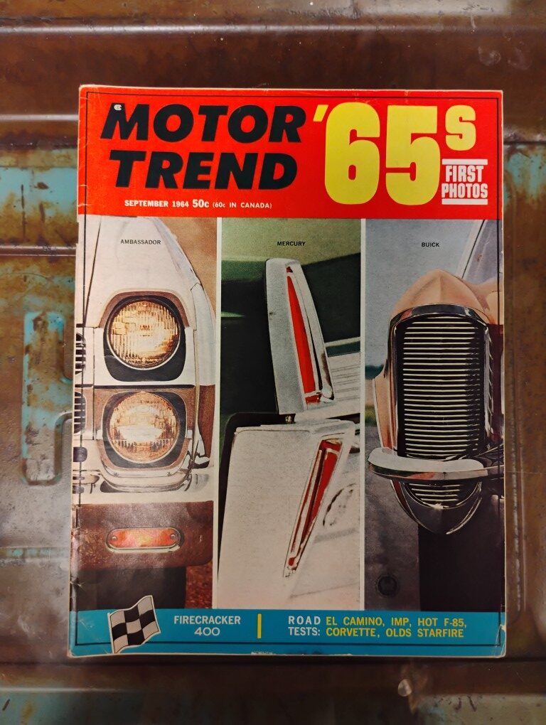 October 1964 Motor Trend Magazine