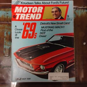 August 1968 Motor Trend Magazine