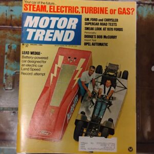 January 1969 Motor Trend Magazine
