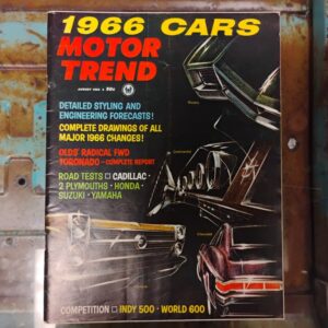 August 1965 Motor Trend Magazine