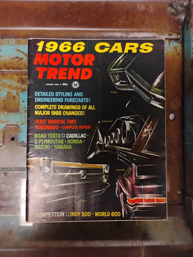 August 1965 Motor Trend Magazine
