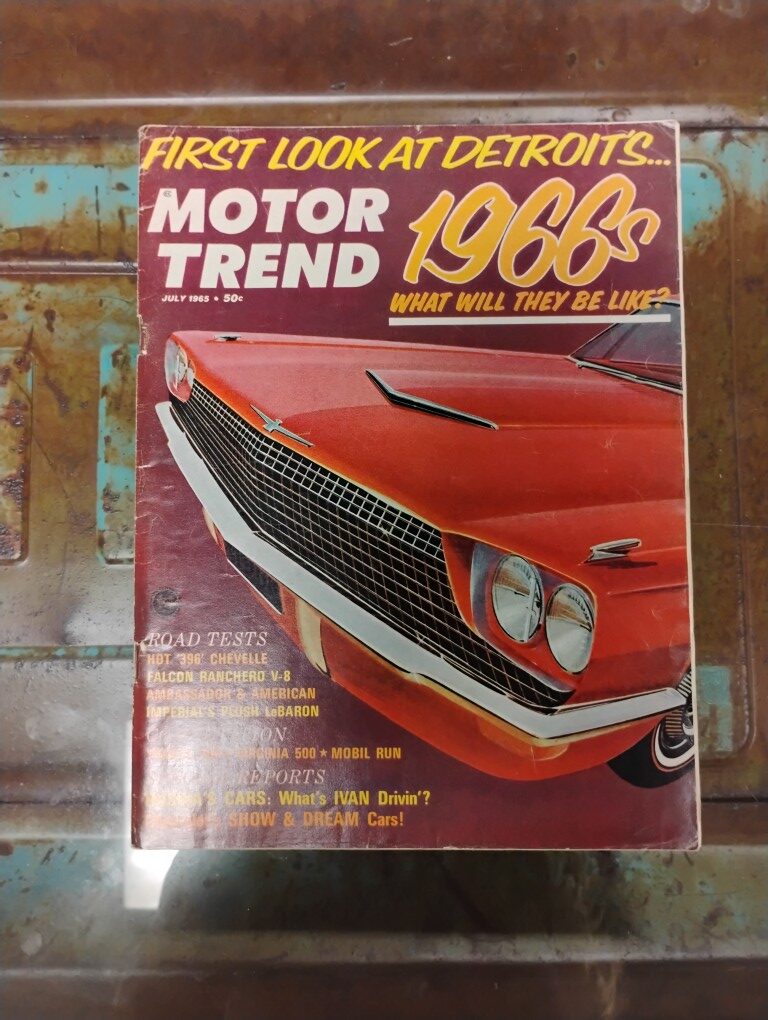 July 1965 Motor Trend Magazine