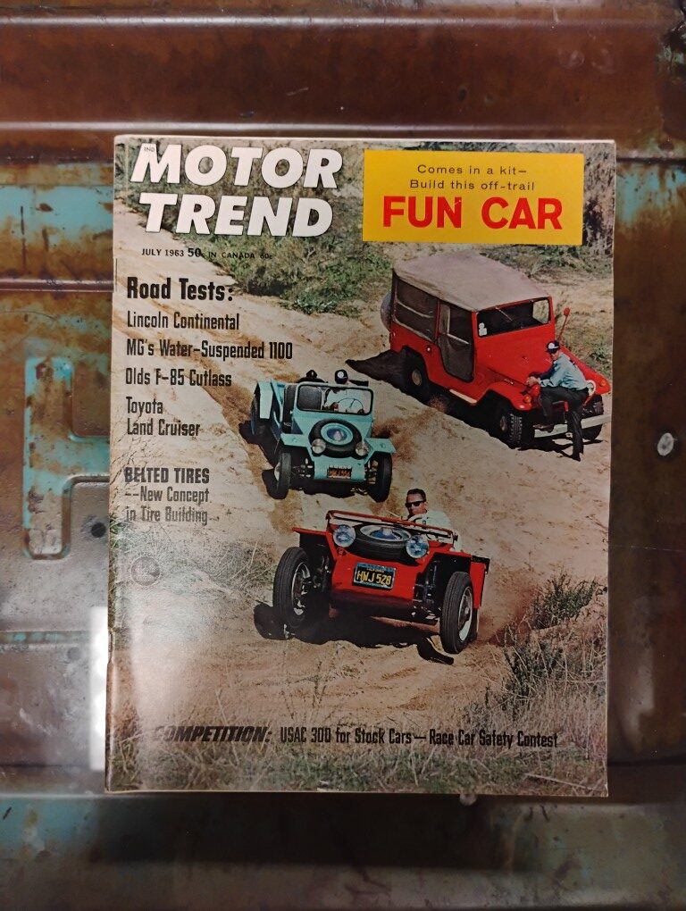 July 1963 Motor Trend Magazine