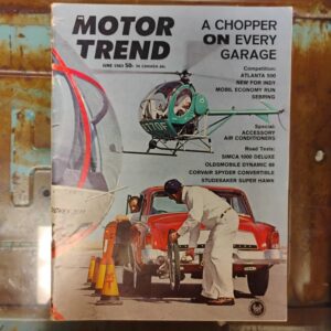 June 1963 Motor Trend Magazine