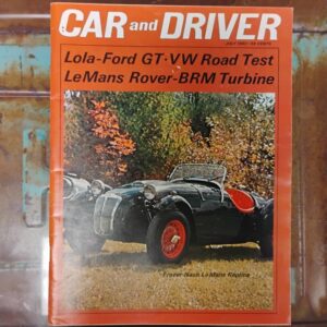 July 1963 Car and Driver Magazine