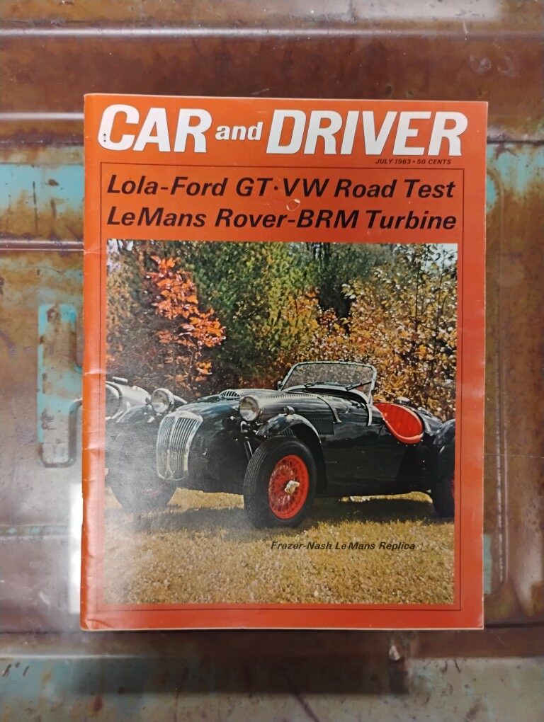 July 1963 Car and Driver Magazine