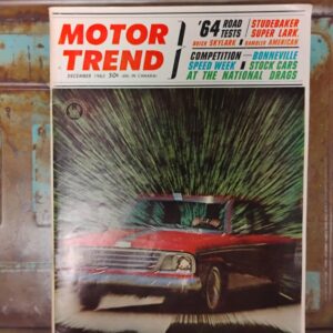 December 1963 Motor Trend Magazine