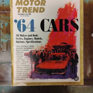 November 1963 Motor Trend Magazine