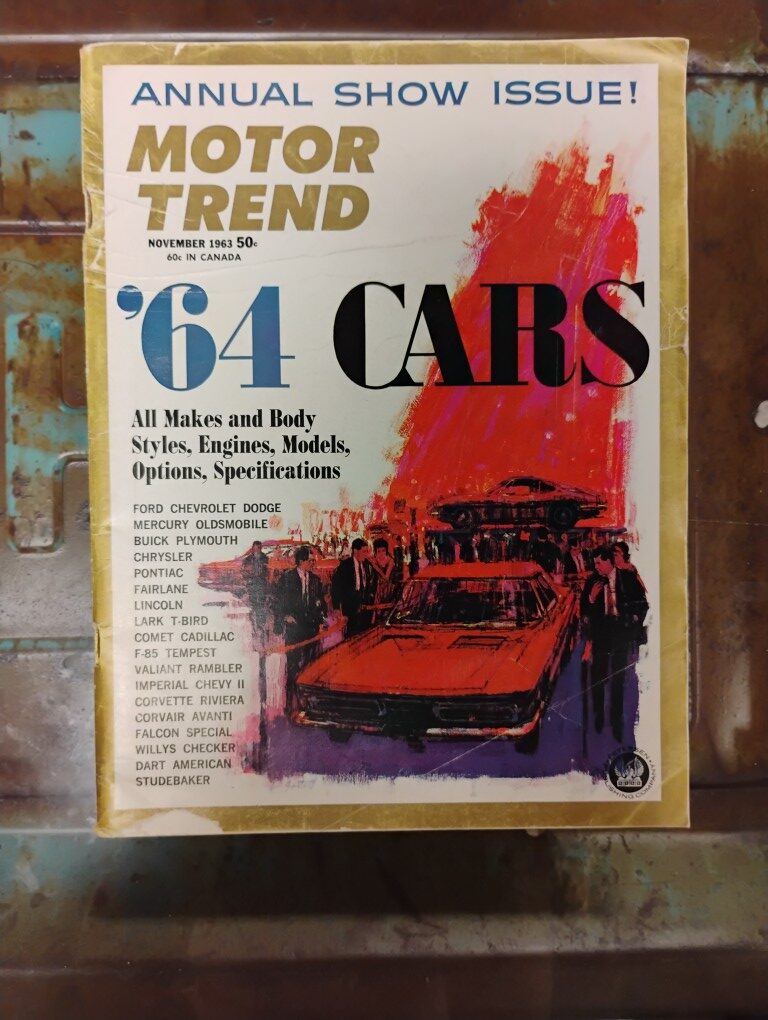 November 1963 Motor Trend Magazine