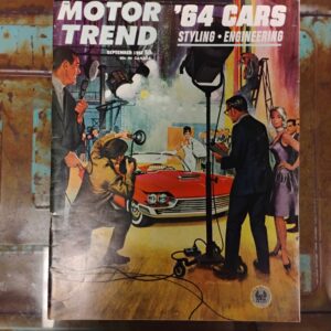 September 1963 Motor Trend Magazine
