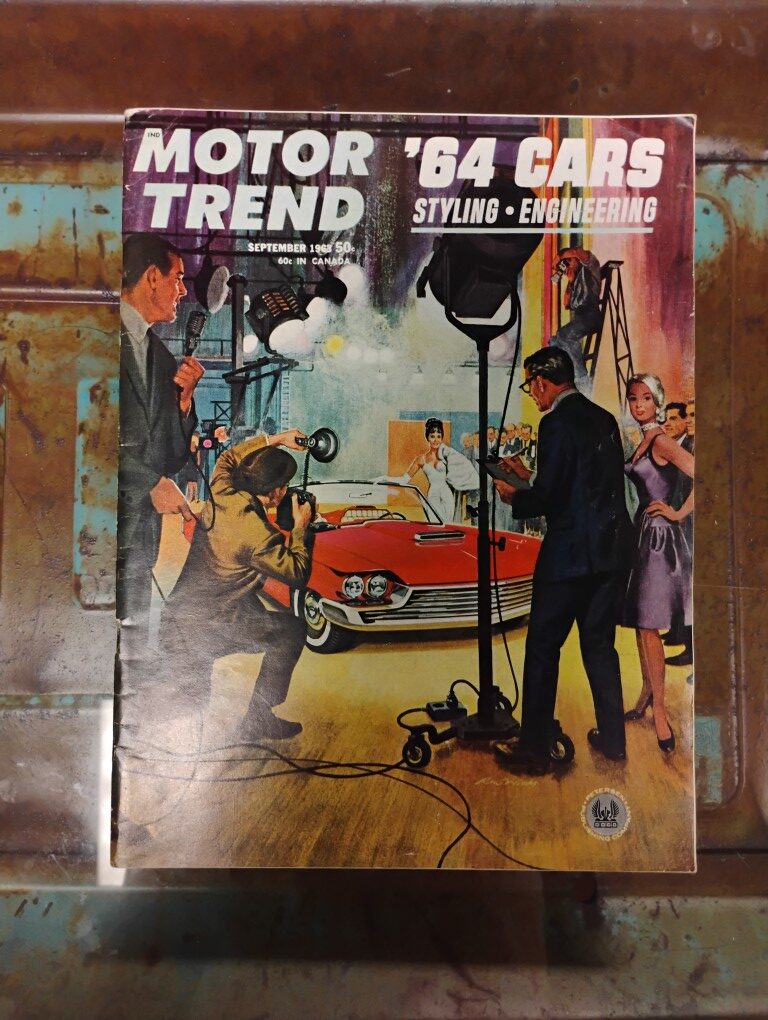 September 1963 Motor Trend Magazine