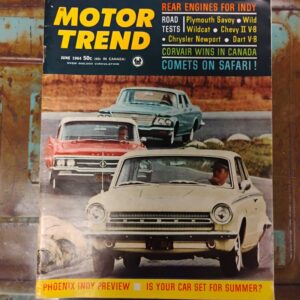 June 1964 Motor Trend Magazine