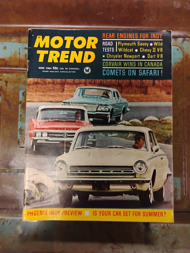 June 1964 Motor Trend Magazine