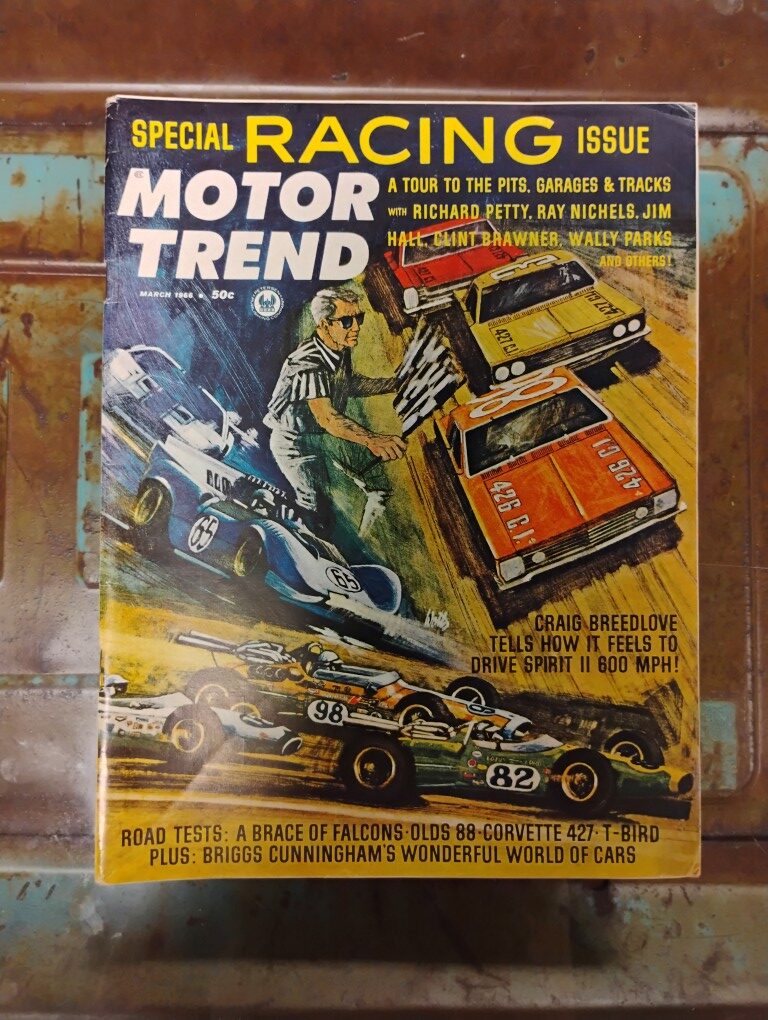 March 1966 Motor Trend Magazine