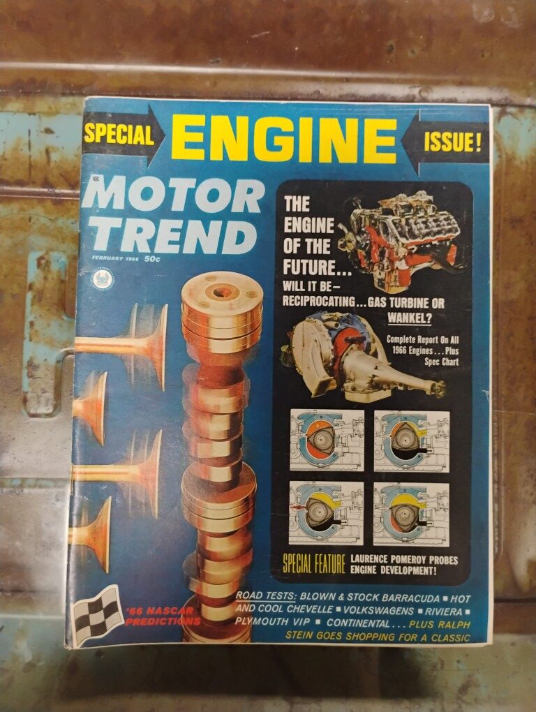 February 1966 Motor Trend Magazine
