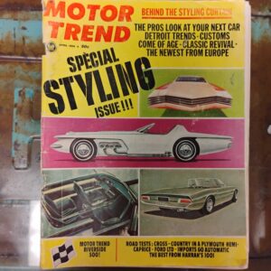 April 1966 Motor Trend Magazine