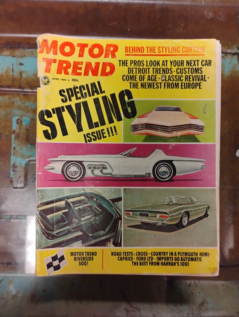 April 1966 Motor Trend Magazine