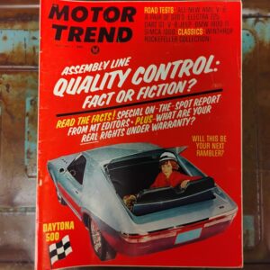 May 1964 Motor Trend Magazine