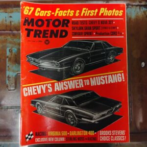 July 1966 Motor Trend Magazine