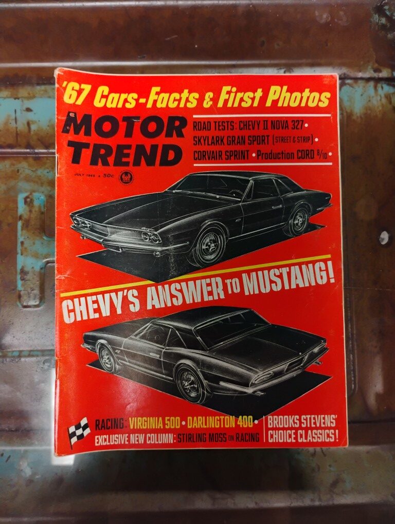 July 1966 Motor Trend Magazine