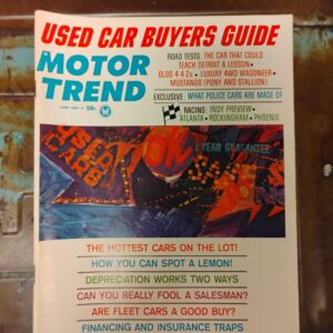 June 1966 Motor Trend Magazine